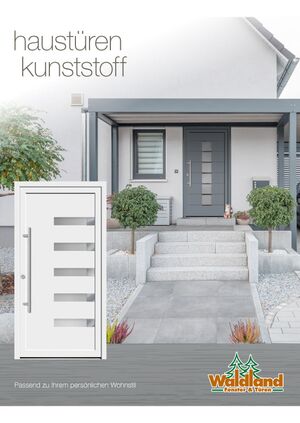 Prospekt Kunststoffhaustüren