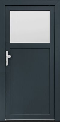 Waldland Nebeneingangstüre Kunststoff Aluminium - Modell B