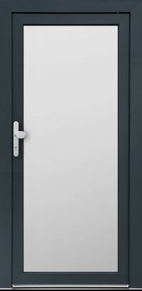 Waldland Nebeneingangstüre Kunststoff Aluminium - Modell D