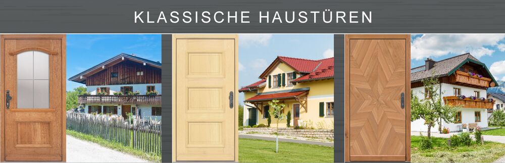 Klassische Haustüren
