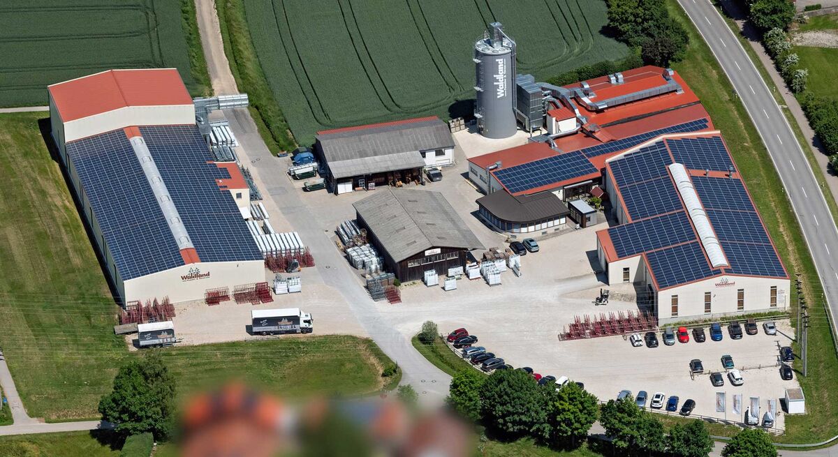 Luftaufnahme Betriebsgelände 2025