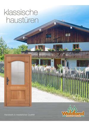 Prospekt Klassische Haustüren