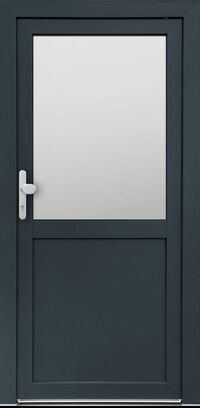 Waldland Nebeneingangstüre Kunststoff Aluminium - Modell C