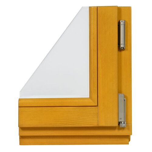 Waldland Holzfenster mit Wetterschenkel innen