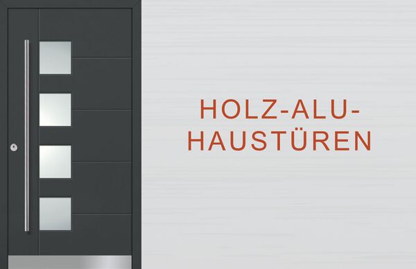 Holz-Alu-Haustüren