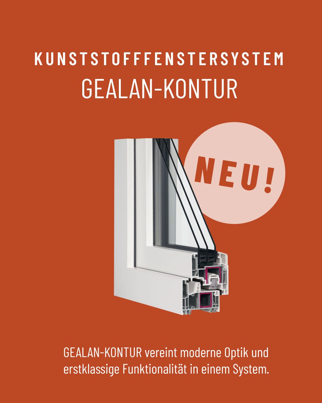 Waldland Kunststofffenster GEALAN-KONTUR