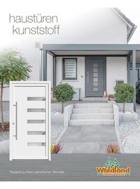 Waldland Prospekt Kunststoffhaustüren
