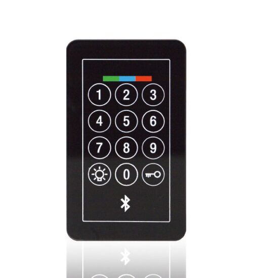 Waldland Haustüren - Glas Touchpanel