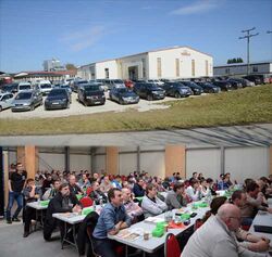 Volles Haus bei Waldland